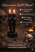 Separation Spell Ritual Candle Set

Release • Detach • Reclaim Your Energy