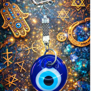 Evil eye key chain