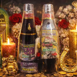 Dinero Road Opener Ritual Bottles | Wealth • Prosperity • Financial Blessings 1 bottle