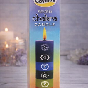 Seven Chakra Candle – Spiritual Balance & Energy Alignment